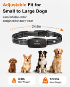 BarKar Dog Shock Collar with 4 Training Modes, IPX7 Waterproof Dog Training Collar with IPX4 Remote, 2600FT Electric Collar with Beep, Shock, Vibration & Shock Boost for All Breeds