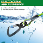 Snagle Paw Dog Tie Out Cable 30FT-1000LBS Break Strength,Heavy Duty Dog Leads for Yard with Shock Absorbing Spring & Swivel Hook,Long Leash Cable for Outdoor Tethering,Dog Line for Small Large Dogs