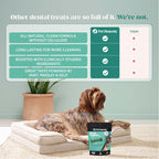 Brush Buddies Long Lasting Dog Dental Chews - All Natural Dental Sticks for Teeth Cleaning Plaque Off + Tartar Remover for Dogs - Dog Dental Treats + Breath Freshener - Large Sized Dogs (8 Count)