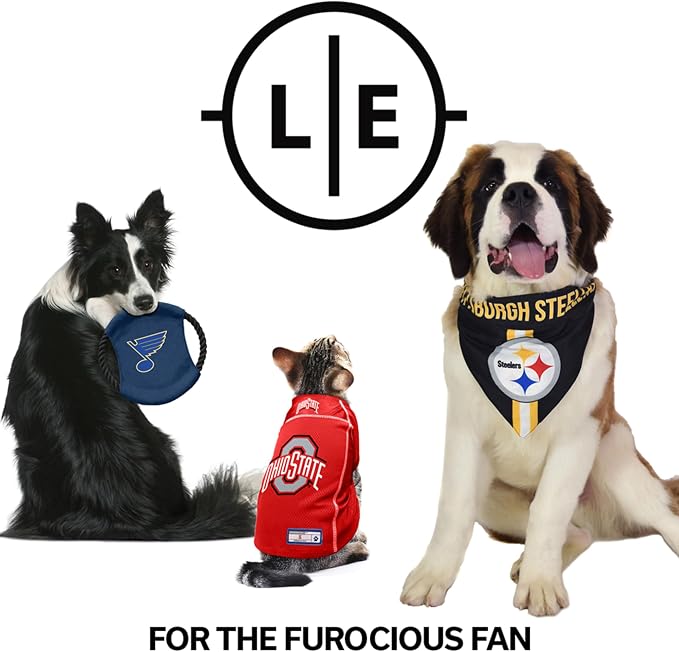 Littlearth NFL Cleveland Browns Stretch Pet Jersey, Team Color, X-Large