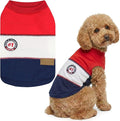 Parisian Pet World Champion Dog Tank Top - Breathable Cotton Pet Apparel - Red Puppy Clothes - Lightweight Doggie T Shirts for Dogs - Comfortable Sporty Dog Clothes - Summer Shirts for Large Dogs
