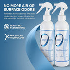 Zero Odor Multi-Purpose Odor Eliminator, Fabric & Room Deodorizer, 2 Pack | Odor Eliminator Spray for Hotel, Bathroom, Basement, Trash & Upholstery - Travel Size Odor Neutralizer, (8 oz Each)