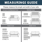 Couch Cover for Dogs Washable,Non-Slip Fuzzy Sofa Covers for Pets | Thick Soft Furniture Protector Fits Loveseat & Sectional,Against Fur&Dirt (Dark Gray, 1pc/36"x65"/Seat Cover)
