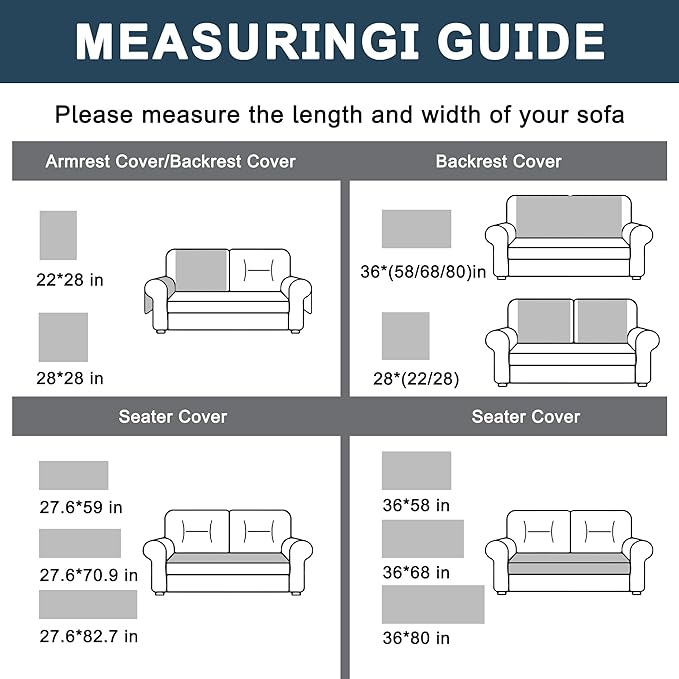 Couch Cover for Dogs Washable,Non-Slip Fuzzy Sofa Covers for Pets | Thick Soft Furniture Protector Fits Loveseat & Sectional,Against Fur&Dirt(Dark Gray, 1pc/36"x58"/Seat Cover)