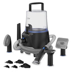 FURME Ultra Pet Grooming Vacuum Kit - Cat & Dog Grooming Kit for Easy Pet Care at Home, Quiet & Safe Dog Hair Remover Machine with Brush, Clipper, Shedding & Cleaner Tools & 4.5L Canister