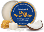 Silent Groom Pro Organic Pet Paw & Nose Balm | Natural Moisturizer for Dogs & Cats - Paws, Pads, Nose & Elbow | Lick Safe Cream with Coconut Oil & Beeswax | Anti-Dry Skin Relief & Protector