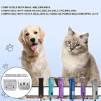 5PCS Dog Grooming Clipper Replacement Blade Compatible with Andis Clipper | Dog Clipper Blade for Oster A5/Wahl KM Series Dog Clipper,Ceramic Blade & Stainless Steel Blade(10+30+40+5FC+7FC)