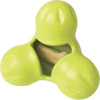 WEST PAW Zogoflex Tux Treat Dispensing Dog Chew Toy – Interactive Chewing Toy for Dogs – Dog Games for Aggressive Chewers, Fetch, Catch – Holds Kibble, Treats, Large 5", Granny Smith