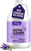 Creative Scents Multipurpose Enzyme Cleaner & Odor Remover | Super Concentrated for Floor, Carpet, Drain | Pet Urine Odor Eliminator | Cleaner for Cat Urine & Dog Poop | 1 Gallon - Calming Lavender
