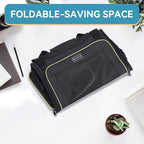 PETSFIT Pet Carrier Airline Approved with Extendable Mat, Dog Carriers for Small Dogs, TSA Approved Pet Carrier, Puppy Carrier for Small and Medium Cats Under 12 Lbs, Black | Airline Approved, Extendable Mat, TSA Approved, For Dogs & Cats Under 12 Lbs