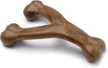 Benebone Wishbone Durable Dog Chew Toy for Aggressive Chewers, Made in USA, Small, Real Bacon Flavor