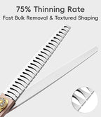 Thinning Shears for Dogs and Cats Pet Grooming Scissors Chunkers Shears 440C Stainless Steel Professional Dog Trimming Scissors 7''