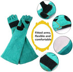 AOWPFVV Animal Handling Gloves Bite Proof for Dogs,Cats, 23.6in Large | Falconry,Birds,Snake,Reptile,Vets, Groomers & Animal Control