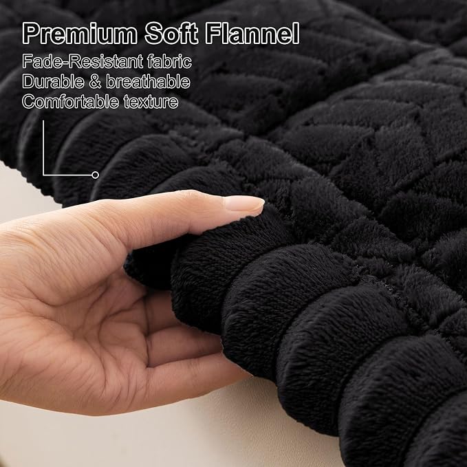 Smiry Couch Cover for Dogs, Non Slip Fuzzy Pet Sofa Arm Covers Washable | Sofa Slipcovers for Armrest & Backrest, Soft Thick Furniture Protector for Cats Dogs, Against Fur, Dirt (35.4"x35.4")