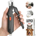 CATPICK 2-in-1 Cat Nail Clippers & Dog Nail Clippers Trimmers for Large Medium Small Dogs Cats Claw Trimmer Quick Sensor and Safety Guard USB Rechargeable with 2 LED Lights Dogs Nail Trimmer