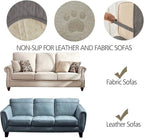 Ameritex Couch Sofa Slipcover 100% Waterproof Nonslip Quilted Furniture Protector Slipcover for Dogs, Children, Pets Sofa Slipcover Machine Washable (Dark Grey, 68")