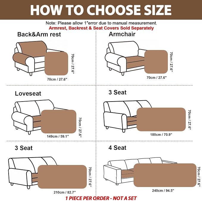 FUANGUI Waterproof Couch Cover Sofa Cover for Dogs and Pets Sofa Protector | Non-Slip Washable Fuzzy Soft Cat Bed Sofa Slipcover for 2-3 Cushion Couch Sofa Pet Friendly, Black, 27.6" x 59.1", 1 pcs