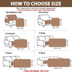 FUANGUI Waterproof Armrest Couch Cover for Dogs,27.6" x 27.9", Beige | Non-Slip Backrest Cover Recliner Chair Protector, Fuzz Soft Armchair Armrest Cover Washable Couch Covers Sofa Pet Friendly