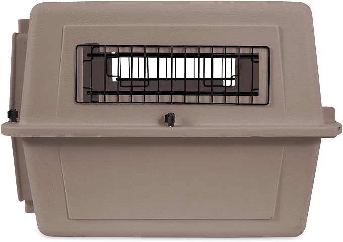 Petmate Ultra Vari Dog Kennel for Small Dogs (Durable, Heavy Duty Dog Travel Crate, Made with Recycled Materials, 21 in. Long) up to 15 lbs, Made in USA