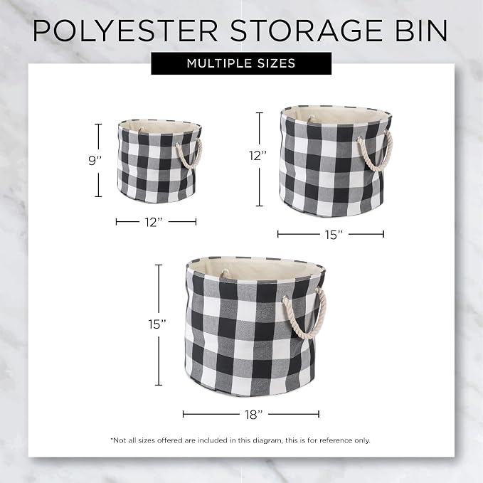 Bone Dry Pet Storage Collection Striped Paw Patch Bin, Small Round, Grayz, Medium Breeds