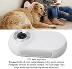 XUMIUZIY Pet Collar Camera, 1080P Camera for Dogs Cats with LCD Display, 170° Wide Angle, 5 Minutes Video Recording, 3 Hours Battery Life, Mini Action Cameras for Video Records