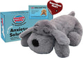 Snuggle Puppy Junior, Heartbeat Puppy Toy for Small Breeds, Smaller Plush Dog Toy with Real-Feel Pulse, Designed for Crate Use and Early Routines - Gray