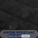 PureFit Reversible Chair Sofa Cover Dog Couch Covers for Sofa, 25.5 in | Black/Black, Water Resistant Couch Protector, Washable Pet Couch Cover with Non Slip and Elastic Straps For Kids