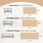 Couch Covers Washable Couch Cover for Dogs Fuzzy Sofa Covers for Pet, Non-Slip Sofas Slipcover Cushion Protector Pets Mat Dog Bed Mats(Only 1PC)