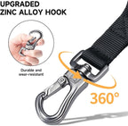 EXCELLENT ELITE SPANKER Tactical Military Bungee Nylon Dog Leash Adjustable | Adjustable No Pull Leads Rope Quick Release with 2 Control Handle heavy duty durable for training huntingfor medium large dog