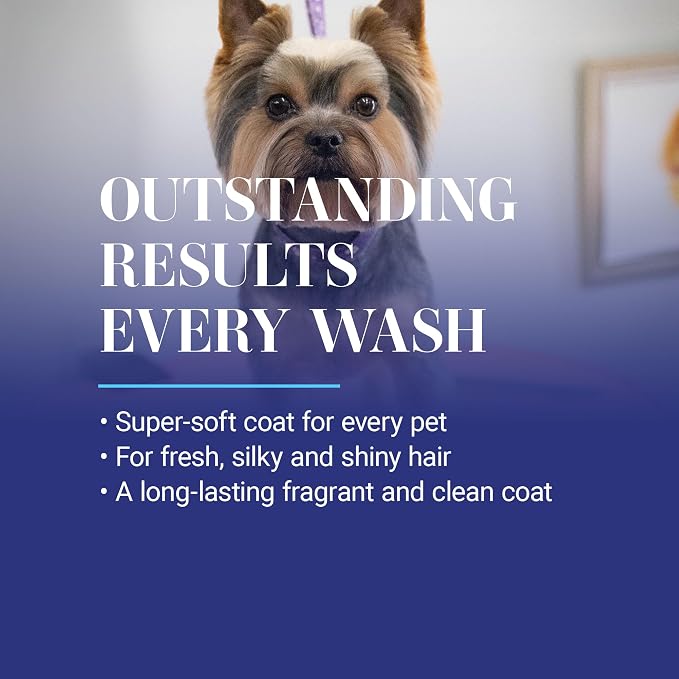 Chris Christensen SmartWash50 Ultra Concentrated Dog Shampoo, Makes up to 50 Bottles, Groom Like a Professional, Delightfully Fragranced, Suitable for All Coats, Made in The USA (Papaya - Starfruit)