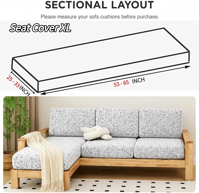 Stretch Sofa Slipcover, 2026 Upgraded Non Slip Couch Cover with Adjustable Straps, Pet Dog Cat Friendly Furniture Protector for 3 Seater, Washable for Living Room