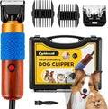 Dog Shears Clippers for Grooming Sheep Shears for Dogs With Thick Hair | 200W Pet Clipper Kit with Spare Blade, Low Noise&Vibration for Cat Sheep Dog 110-240V