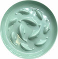 Slow Feeder Bowl for Cats and Small Dogs,Cilkus Fish Pool Design, Fun Interactive Bloat Stop Puzzle Feeder Bowl Healthy Eating Diet Made of Melamine Food Grade Material