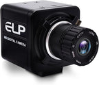 ELP USB Camera Manual Zoom 4mm Lens Prototype Camera 2Megapixel 1080p Webcam Cmos OV2710 Webcamera High fps 100fps Web Cam Security Surveillance Dog Pet Baby Video Monitoring USB Cameras for Most OS