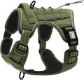 AUROTH Tactical Dog Harness for Large Dogs No Pull Adjustable Pet Harness Reflective K9 Working Training Easy Control Pet Vest Military Service Dog Harnesses