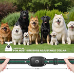 Dog Training Collar for 3 Dogs, Shock Collar with Remote, 2600FT | Rechargeable Electric Dog Collar With 3 Modes Vibration/Beep/Shock, IPX8 Waterproof E-Shock Collar Fits Small Medium Large