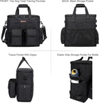 Dog Travel Bag, Airline Approved Pet Carrier for Cats and Dogs | Dog travel accessories set with feeding supplies, bowls, mat, and strap. Ideal for weekend trips.