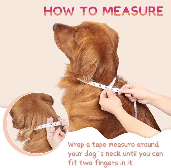 Supet Inflatable Dog Cone Collar for Large Medium Small Dogs, Soft Cone Collar for Dogs Cats, ECollar Doggie Neck Donut Dog Cone Alternative After Surgery