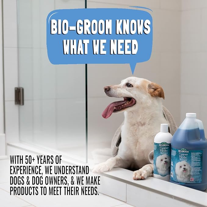 Bio-Groom Protein Lanolin Dog Shampoo - Tear-Free Pet Shampoo, Dog Bathing Supplies, Puppy Wash, Cat Grooming Supplies, Cruelty-Free, Made in USA, Tearless Product - 2.5 Gallons | Dog Bathing Supplies, Puppy Wash, Cat Grooming Supplies, Cruelty-Free, M...