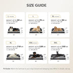 Orthopedic Dog Bed for Extra Large Dogs, Dark Grey, 45x35in | Orthopedic Foam Relieves Joint Pressure, Bolsters Supports Head And Neck, Washable Cover, Non-Slip Bottom