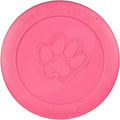 WEST PAW Zogoflex Zisc Dog Flying Disc, High Flying Aerodynamic Disc for Dogs Puppy – Lightweight, Floatable Disc for Fetch, Tug of War, Catch, Play – Doubles as Food/Water Bowl, Large 8.5", Geranium