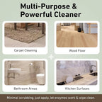 Creative Scents Multipurpose Enzyme Cleaner & Odor Remover | Super Concentrated for Floor, Carpet, Drain | Pet Urine Odor Eliminator | Enzyme Cleaner for Cat Urine & Dog Poop | 1 Gallon - Coconut