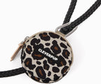 Snackpack Double Insulated Dog Treat Pouch – 1.5 Cup, 2 Pockets – Leopard