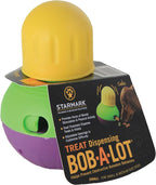 Starmark Treat Dispensing Bob-A-Lot Small Dog Interactive Feeder Toy