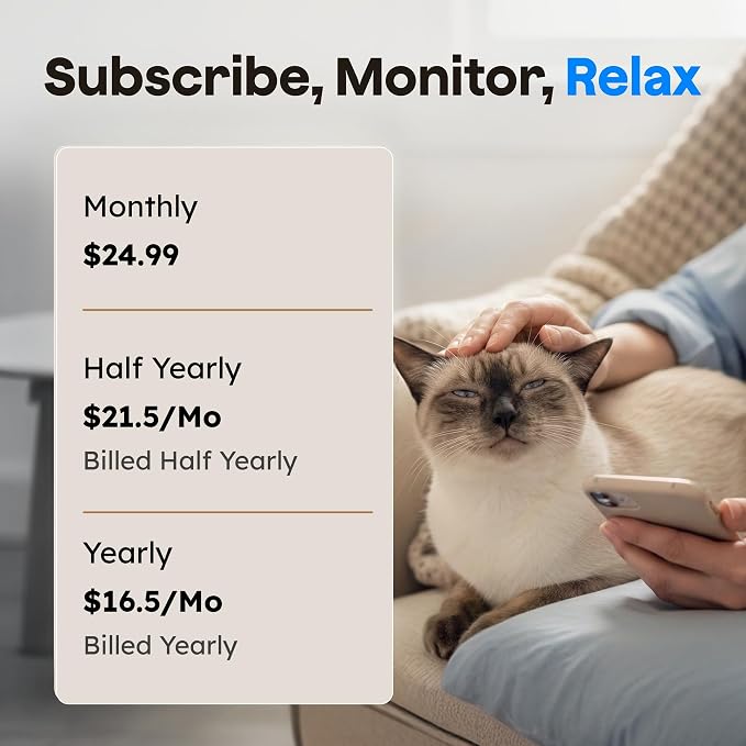 Waggle RV Pet Temperature Monitor - 4G Cellular, No WiFi Required - Real-Time App, SMS & Email Power Outage Alerts - Unlimited Notifications - Home, Car, RV & Vacation Safety - Subscription Required