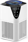 Air Purifiers for Home, H13 HEPA Filter, 25dB Quiet with Fragrance Diffuser | Large Room up to 1750 Ft², for Bedroom Smoke/Pet Dander/Pollen, 2/6/12H Timer, PM2.5 Air Quality Monitor, 3-Stage Filtration