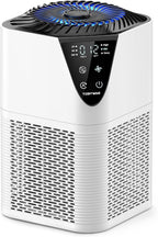 Air Purifiers for Home, H13 HEPA Filter, 25dB Quiet with Fragrance Diffuser | Large Room up to 1750 Ft², for Bedroom Smoke/Pet Dander/Pollen, 2/6/12H Timer, PM2.5 Air Quality Monitor, 3-Stage Filtration