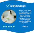 earthbath Green Tea & Awapuhi Shed Control Dog Shampoo, 16 Oz (1 Pack) | Cruelty Free Dog Shampoo, Helps Relieve Shedding & Dander, Made in USA