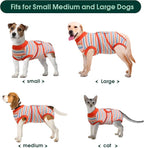 Kuoser Recovery Suit for Dogs Cats, Soft Dog Surgery Suit Female Male Spay | Professional Dog Onesie for Surgery, Substitute E-Collar & Cone, Prevent Licking Dog surgical suit Pet Neuter Suit
