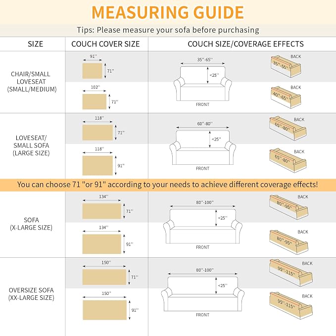 Deep Dream Cat-Scratch Resistant Couch Cover, Waterproof Sofa Cover for 3 Cushion Couch Washable, Pet Friendly Couch Protectors Anti Slip Thickened Love Seat Slipcovers for Dogs Pets,71" x 134",Green
